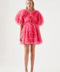 AJE - Aje Armour Mini Dress Berry Pink