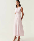 Aje Asta Whipstitch Midi Dress - Dresses