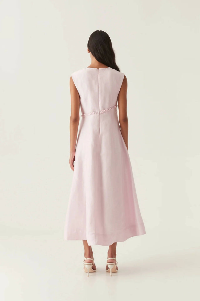 Aje Asta Whipstitch Midi Dress - Dresses