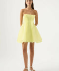 Aje Astrid Strapless Mini Dress - Dresses