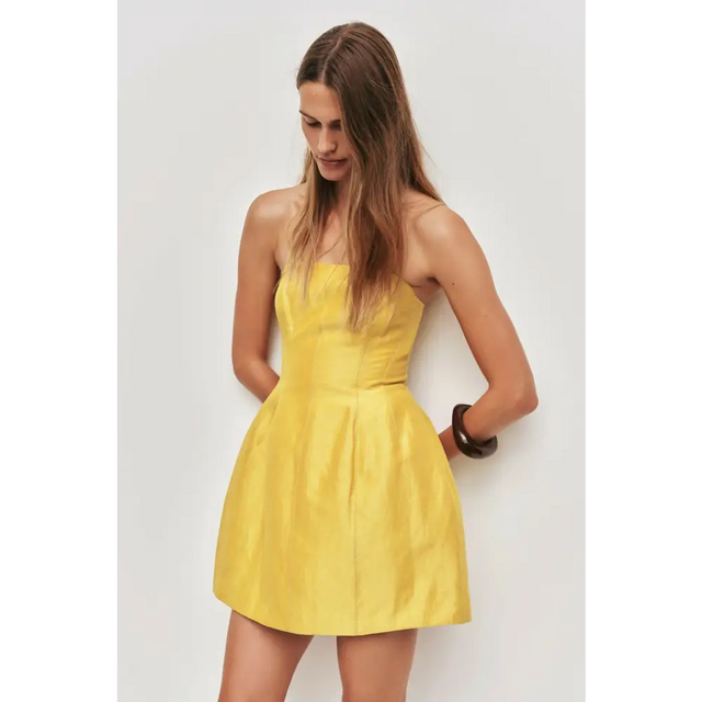 Aje Baret Strapless Mini - Dresses