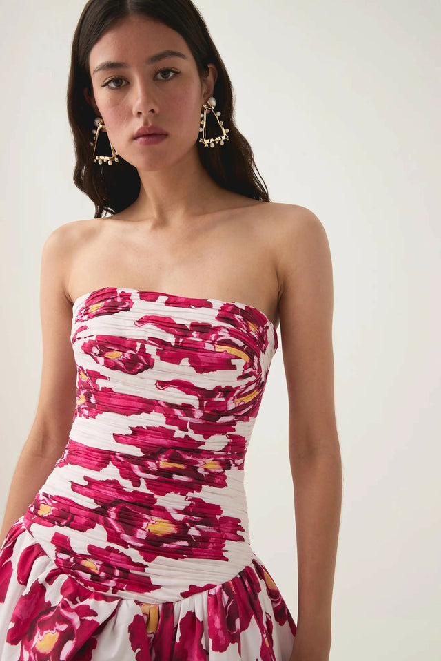 Aje Behold Maxi Dress - 6 / Print - Dresses