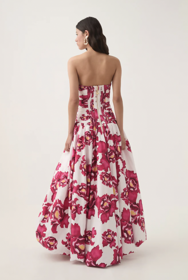 Aje Behold Maxi Dress Boldly Blooming Size 12 - Dresses