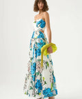 Curated Collection - Aje Botanical Tiered Maxi