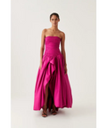 HireAJEVioletteBubbleHemMaxiDressinDeepMagentaTheOnlyDressRent