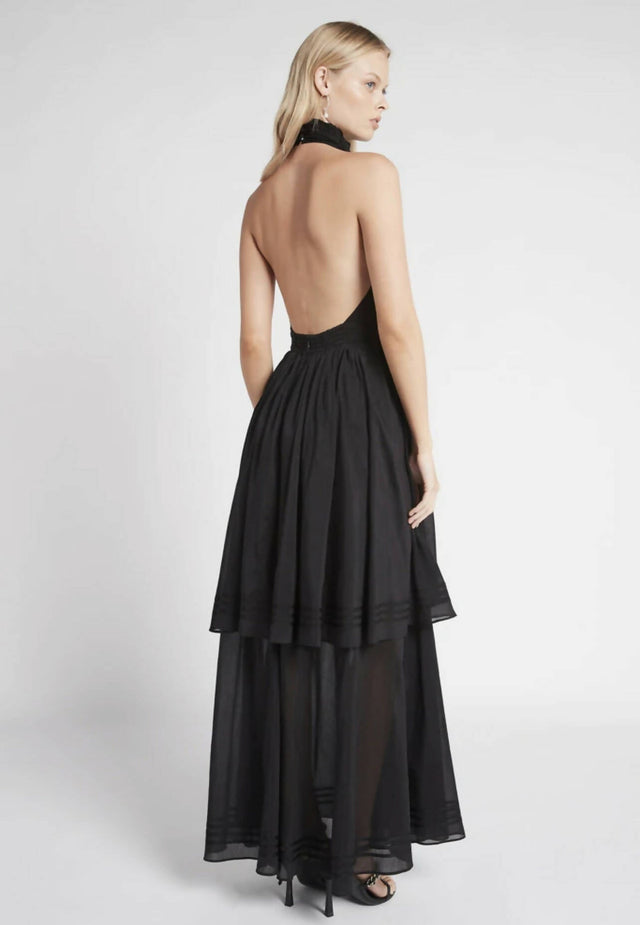 Aje Bungalow Sienna Dress Black - 12 / Black - Dresses