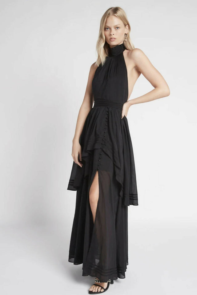 Aje Bungalow Sienna Dress Black - 12 / Black - Dresses