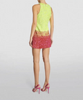 Aje Calypso Ombre Mini Dress Yellow Size 8 - 8 / Multi - Dresses