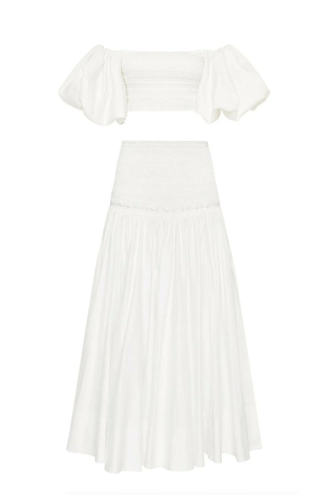 Aje Cascade White Set Size 8 - 8 / White - Outfit Sets