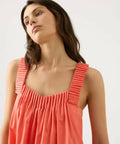 AjeCeciliaSmockMiniDressinCoralCLOSE