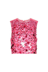 Aje Celeste Sequin Top & Matching Skirt view 2