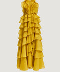 Aje Cleo Gown Marigold Yellow Size 12 - 12 / Yellow - Dresses