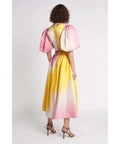 Aje Cloud Burst Puff Sleeve Cropped Top & Midi Skirt AU 8 - 8 / Multi - Outfit Sets