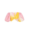 Aje Cloud Burst Puff Sleeve Cropped Top & Midi Skirt AU 8 - 8 / Multi - Outfit Sets