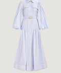 Aje Colide Shirt Dress - 10 / Blue - Dresses