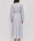 Aje Colide Shirt Dress - 10 / Blue - Dresses