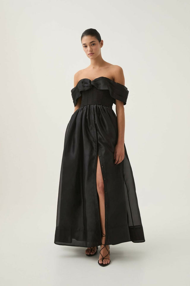AjeCordeliaCorsetedMaxiDress