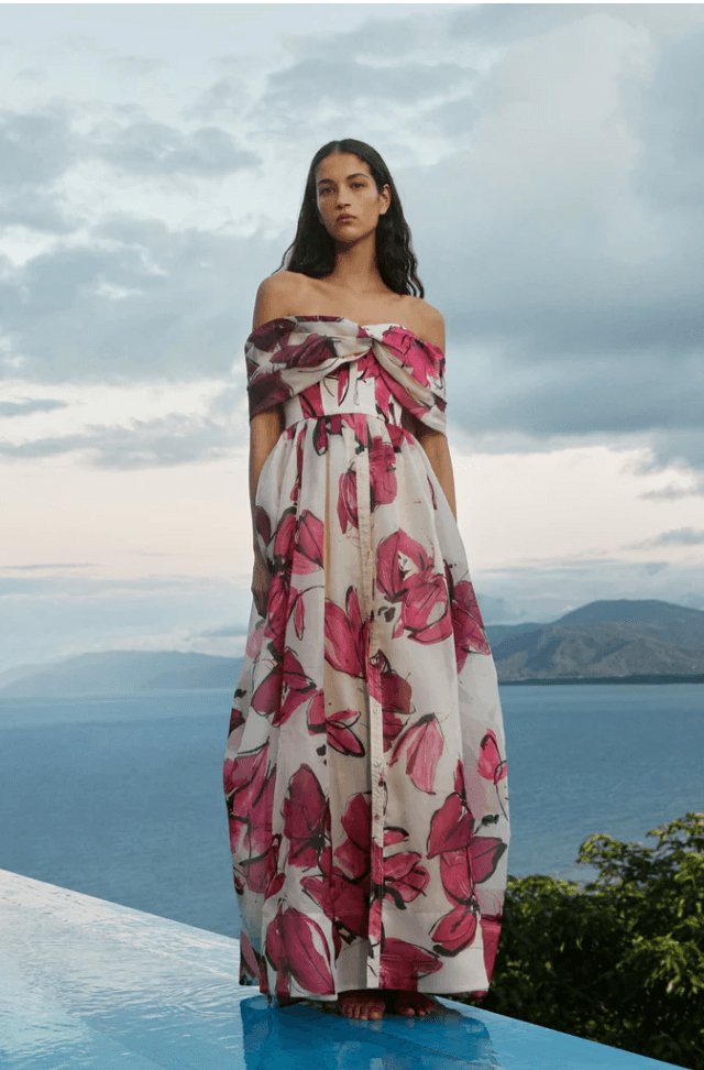 AJE - Aje Cordelia Corseted Maxi Dress