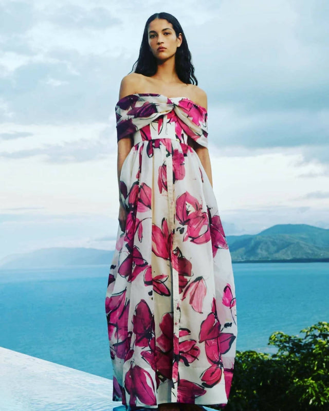 AJE - Aje Cordelia Corseted Maxi Dress