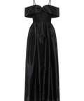 Aje Cordelia Corseted Maxi Dress in Black Size AU 10 - 10 / Black - Dresses