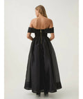 Aje Cordelia Corseted Maxi Dress in Black Size AU 10 - 10 / Black - Dresses