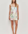 Aje Dahlia Mini Dress - 10 / Multi - Dresses