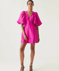 AjeDuskPuffSleeveMiniDress1