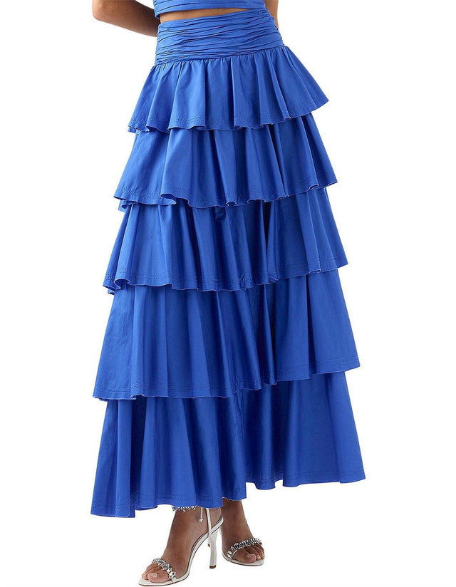 AJE - Aje Eleni Maxi Skirt & Rhythmic Frill Bodice