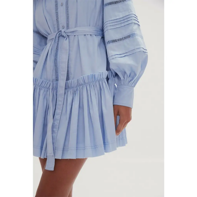 aje-elodie-ladder-trim-mini-dress-618277