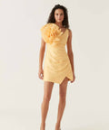 Aje Energy Mini Dress Marigold Yellow Size 6 8 & 10 - Dresses