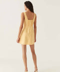 Aje Energy Mini Dress Marigold Yellow Size 6 8 & 10 - Dresses