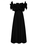 Aje Etta Gown - Black - 16 / Black - Dresses