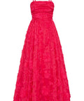 Aje Evangeline Midi Dress - 10 / Red - Dresses