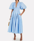 AJE - Aje Fallingwater Gathered Midi Dress