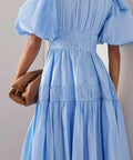 AJE - Aje Fallingwater Gathered Midi Dress