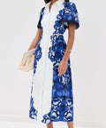 Aje Fernanda Midi Dress Multi - 8 / Multi - Dresses
