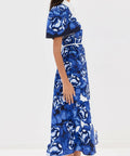 Aje Fernanda Midi Dress Multi - 8 / Multi - Dresses