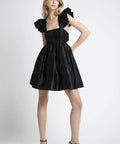 Aje Gazelle Mini Dress Black - 12 / Black - Dresses
