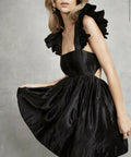 Aje Gazelle Mini Dress Black - 12 / Black - Dresses