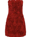 Aje Gazer Rosette Mini Dress Red Size 12 - 12 / Red - Dresses