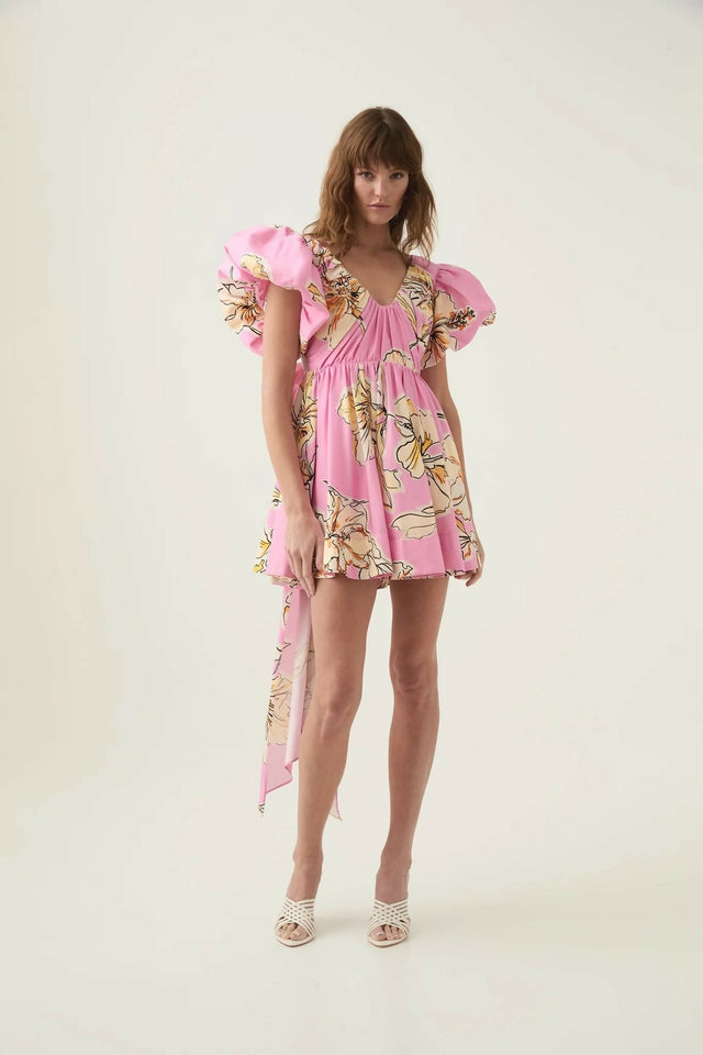 GrettaBowBackMiniDress1