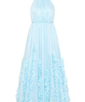 Aje-Hilma-Frill-Maxi-Halter-Dress