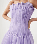 AJE - Aje Horizon Pintucked Midi Dress