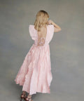 Aje Hybrid Midi Dress in Rose Pink