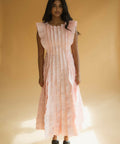 Aje Hybrid Midi Dress - Rose Pink - Dresses