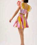 AJE - Aje Imagination Free Sleeve Top & Mini Skirt