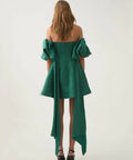 Aje Incarnation Mini Dress - 8 / Green - Dresses