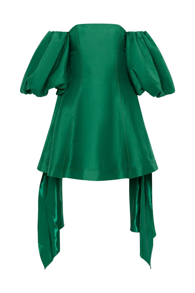 Aje Incarnation Mini Dress - 8 / Green - Dresses