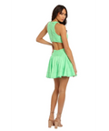 aje_introspect_mini_dress_green_pleat