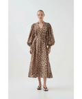 Aje Isabella Shirtdress Leopard Print Size AU 12 - 12 / Print - Dresses